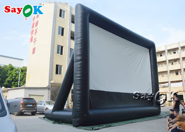 Schermo di film gonfiabile del proiettore del cinema della scuola in bianco e nero gonfiabile dello schermo