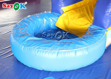 Slide gonfiabile umido-seco 9.3x2x3.5mH Slide gonfiabili per delfini commerciali