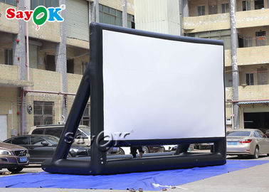 Grande schermo gonfiabile fuori dello schermo gonfiabile ermetico del proiettore di film per la pubblicità dell'esposizione