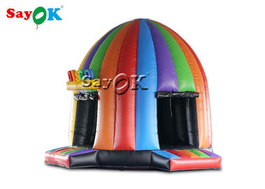 Castello rimbalzante della migliore della tenda 5x4x3.8mH cupola gonfiabile gonfiabile della discoteca con le luci magiche