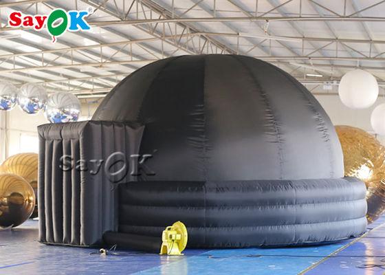 Cupola gonfiabile portatile nera del planetario del panno 4m di Oxford
