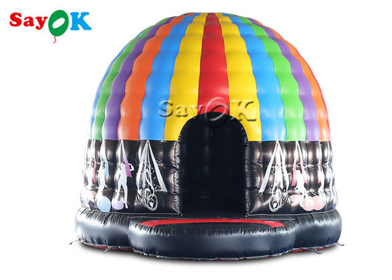 La tenda gonfiabile 5x4x3.5mH di rimbalzo di voce ha condotto la tenda gonfiabile della cupola della discoteca per l'evento del partito di ballo di musica