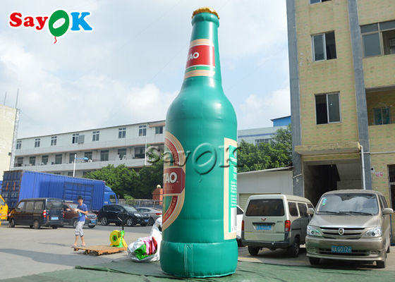 Modello gonfiabile della bottiglia di vino della birra di pubblicità su ordinazione del PVC