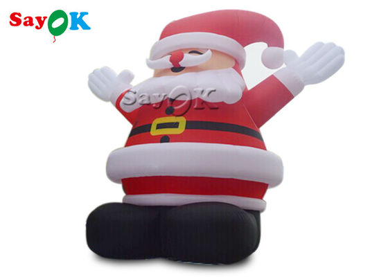 10m Natale Santa Model For Advertising gonfiabile