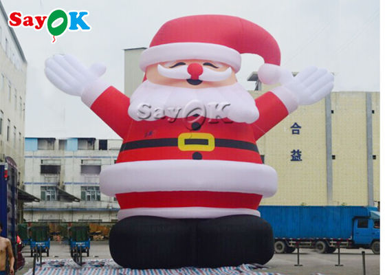 10m Natale Santa Model For Advertising gonfiabile