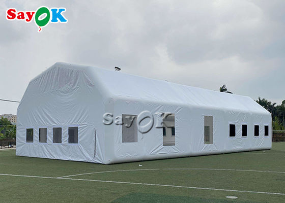Tenda gonfiabile per prato impermeabile Bianco 20x10x5.5mH Tenda gonfiabile per verniciatura automobilistica