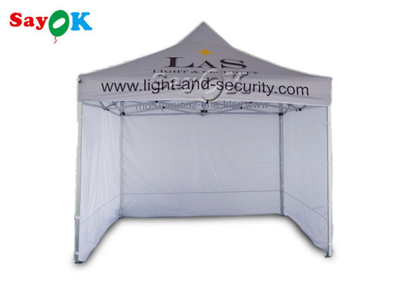 Le tende impermeabile del baldacchino tenda piegante di alluminio di 3m x di 3 con tre pareti laterali stampano per la pubblicità