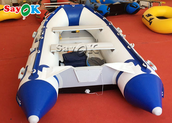 Persona gonfiabile blu termosaldata della barca 2 di esplosione di divertimento dell'acqua dei crogioli di PVC
