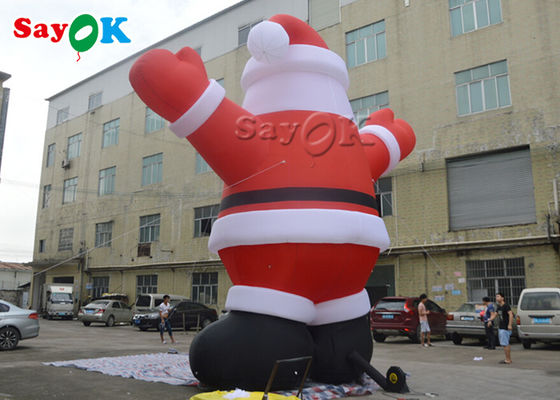 PVC Santa Claus gonfiabile delle decorazioni 6m di festa