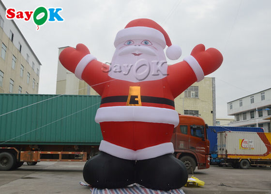 PVC Santa Claus gonfiabile delle decorazioni 6m di festa