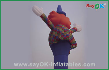 Singolo ballerino alto gonfiabile di Type Inflatable Air del pagliaccio della gamba dell'uomo, uomo ballante di esplosione