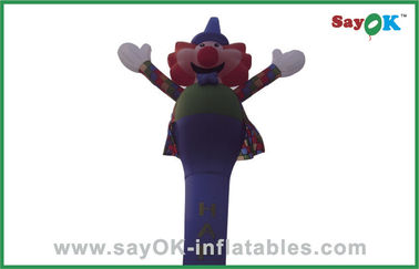 Singolo ballerino alto gonfiabile di Type Inflatable Air del pagliaccio della gamba dell'uomo, uomo ballante di esplosione