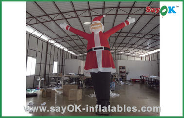 I burattini ballanti Santa Claus Advertising Inflatable Air Dancer dell'aria per il Natale celebrano