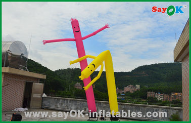 Sky Dancer gonfiabile 7m Rip Stop Nylon pubblicità gonfiabile Air Dancer 950W Air Pump con LED