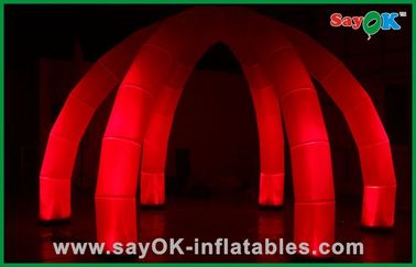 Decorazione gonfiabile di illuminazione della tenda dei ragni di pubblicità con il LED