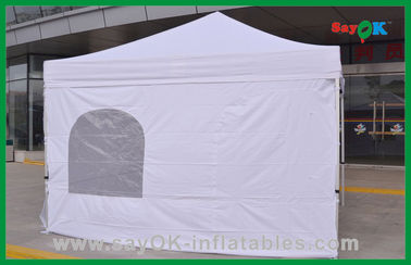 Gazebo pieghevole della tenda di pop-up bianco di abitudine 3x3m della tenda del baldacchino del giardino per la pubblicità di promozione