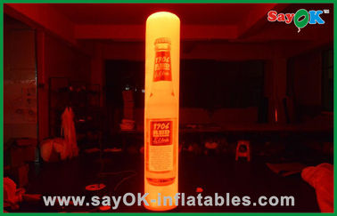 Piccola altezza gonfiabile della colonna 2m del LED della decorazione gonfiabile promozionale di illuminazione