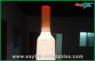Decorazione gonfiabile di illuminazione della bottiglia di vino