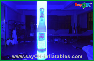 Piccola altezza gonfiabile della colonna 2m del LED della decorazione gonfiabile promozionale di illuminazione
