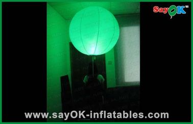 Decorazione gonfiabile di illuminazione di evento del pallone dello zaino per la pubblicità del diametro di 0.8m