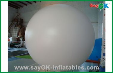 Palloni giganti commerciali dell'elio pallone gonfiabile bianco di colore del bello
