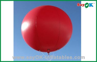 Palloni gonfiabili rossi commerciali di pubblicità dell'elio del pallone per nozze