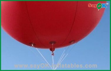 Palloni gonfiabili rossi commerciali di pubblicità dell'elio del pallone per nozze