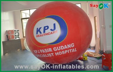 Pallone gonfiabile commerciale del gas dell'elio dei prodotti dei grandi palloni rossi dell'elio