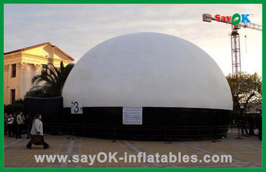 Cupola gonfiabile all'aperto del planetario per la scuola, grande tenda gonfiabile