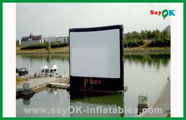 Schermo di film gonfiabile all'aperto portatile dello schermo di film in camera a pioggia gonfiabile L4m XH3m TV