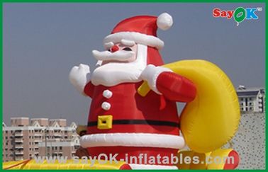 Decorazioni gonfiabili il Babbo Natale gonfiabile di festa di Natale e slitta