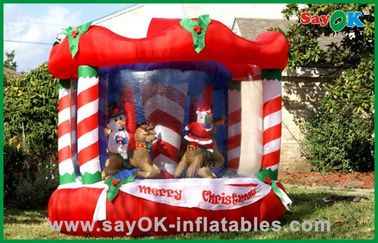Buttafuori gonfiabili della Camera della decorazione di Natale, prodotto su ordinazione di Inflatables
