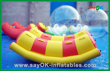 Grandi divertenti giocattoli d'acqua gonfiabili giocattoli d'acqua gonfiabili Iceberg Seesaw Rocker giocattoli gonfiabili piscina per divertimento