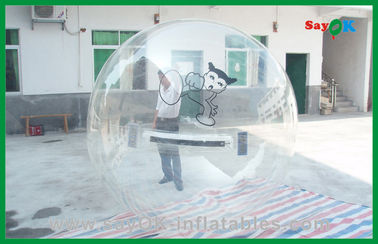 Giocattoli gonfiabili trasparenti dell'acqua della palla di galleggiamento, passeggiata sulla bolla dell'acqua