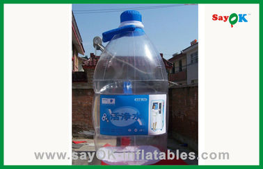 Bottiglia di acqua gonfiabile gigante di pubblicità all'aperto da vendere