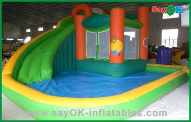 Commerciale Blown Up Slip N Slide Inflatabile Casa rimbalzata con scivolo d' acqua, gonfiabili gonfiabili a aria piccolo scivolo gonfiabile