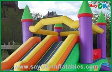 Blown Up Slip N Slide Outdoor Kids Inflatabile Bouncer Slide Inflatabile Bounce House Con Slide