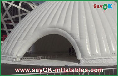 Commerciale Bianco Portatile LED Disco Illuminazione gonfiabile Tenda Igloo Mobile Night Club Tenda gonfiabile Nightclub