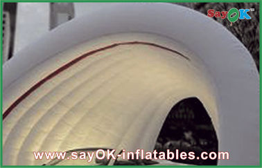 Tenda gonfiabile bianca enorme dell'aria per la manifestazione di commercio/la pubblicità del panno di Oxford