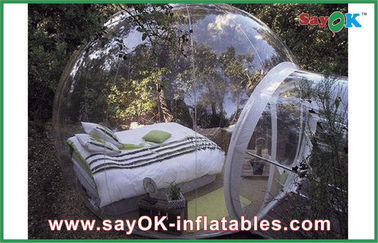 Tenda trasparente gonfiabile trasparente della cupola del PVC, bolla gonfiabile della tenda