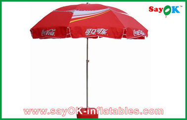 Ombrello di Sun di alluminio di campeggio della tenda del baldacchino con gli ombrelli all'aperto del patio del supporto per la pubblicità