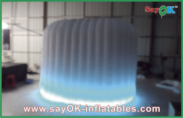 Cabina portatile della foto che stampa Logo Inflatable Photo Booth LED che si accende per la sarchiatura/partito