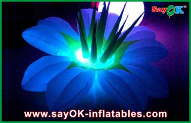 Luce gonfiabile di illuminazione di forma del fiore di nozze gonfiabili LED della decorazione