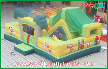 Castello rimbalzante gonfiabile su misura di sicurezza/spettacolo dei bambini città di divertimento