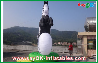 Palloni gonfiabili per animali per esterno Pallone gonfiabile per cavalli Modello di personaggio di cartone animato per la pubblicità