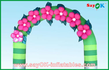 Arco gonfiabile Mini Inflatable Arch/portone/porta gonfiabili di rivestimento di Infaltable con la decorazione del fiore