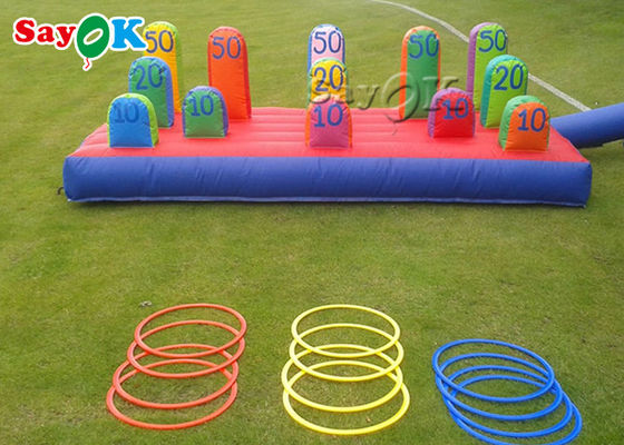 PVC Ring Toss Game With Rings gonfiabile del gioco dell'obiettivo