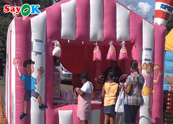 Miglior tenda gonfiabile tenda gonfiabile di lavoro portabile PVC Candy Floss tenda gonfiabile aria impermeabile