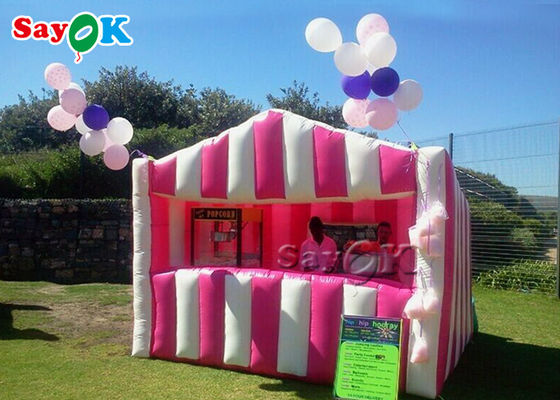 Miglior tenda gonfiabile tenda gonfiabile di lavoro portabile PVC Candy Floss tenda gonfiabile aria impermeabile