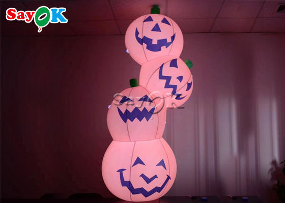 Decorazione all'aperto dell'iarda di Halloween della luce gonfiabile saltata della zucca dell'aria